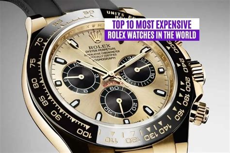 most expensive rolex in world|rolex watches highest price.